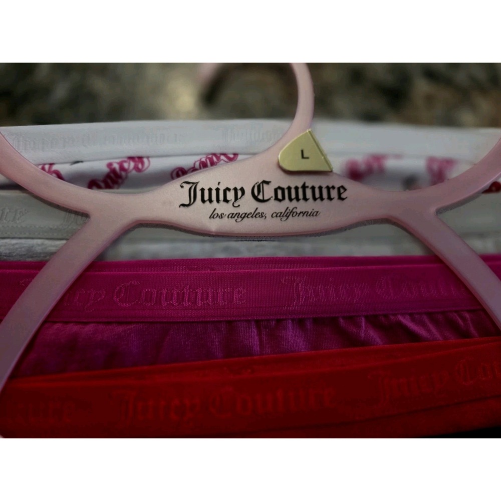 Juicy Couture Los Angeles, California Intimates 5 Pack Lingerie.Size L. NWT - Picture 2 of 6